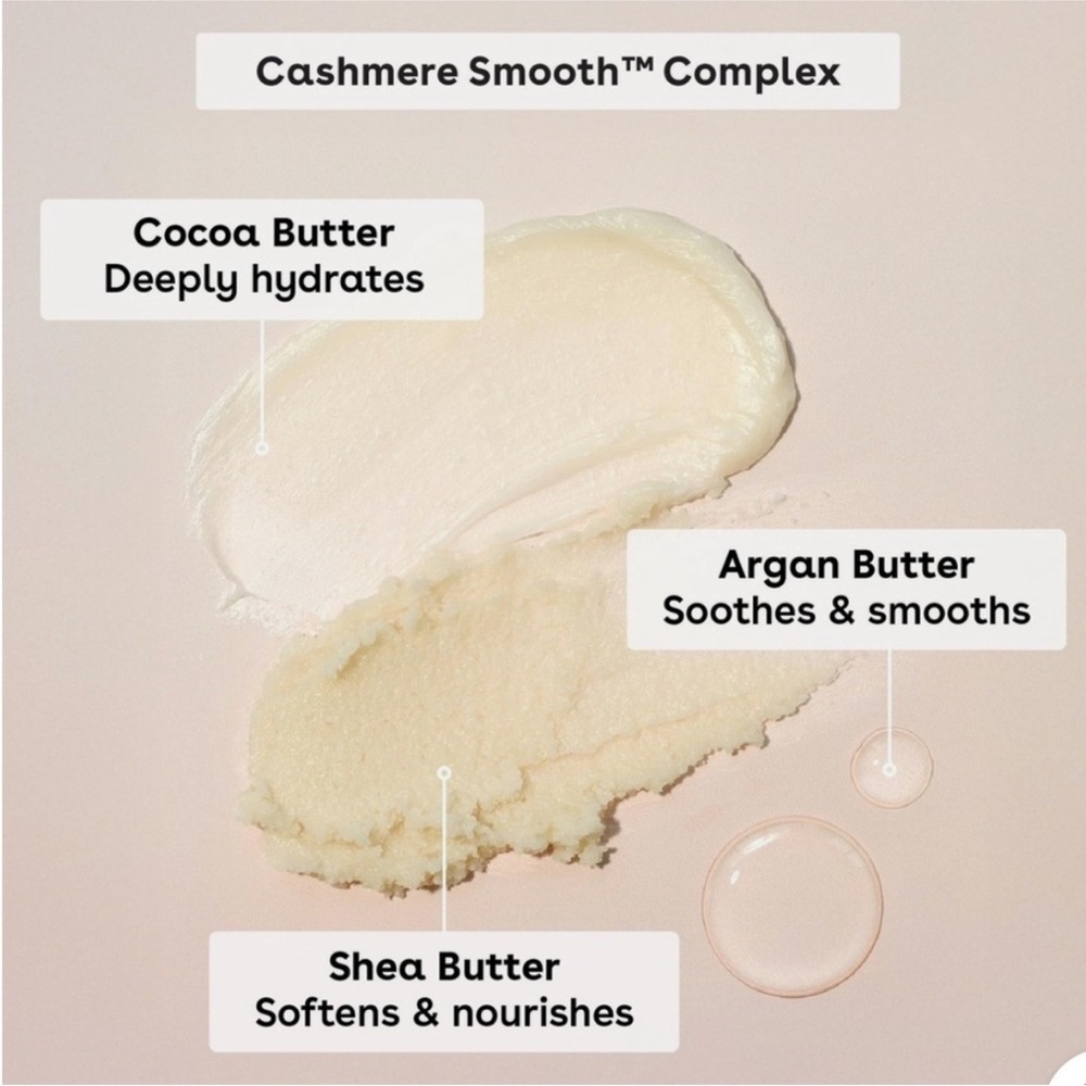 EOS Cashmere Shea Butter Pre Shave Scrub NEW 7.5 oz - Picture 2 of 3